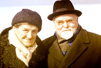 А.Н. Тихонов с супругой.
